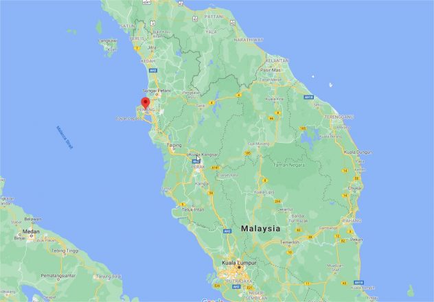 Où se trouve Penang Malaisie