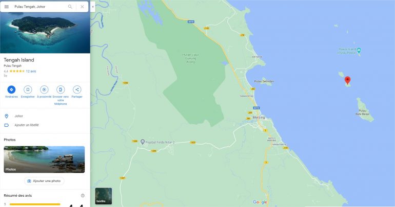 îles en malaisie - pulau Tengah îles en malaisie - pulau Tengah
