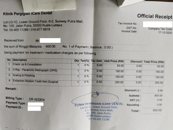 Soins dentaires en Malaisie