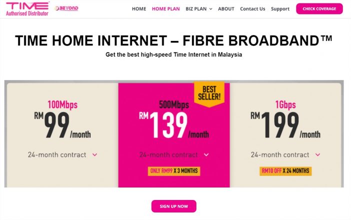 Budget internet Malaisie