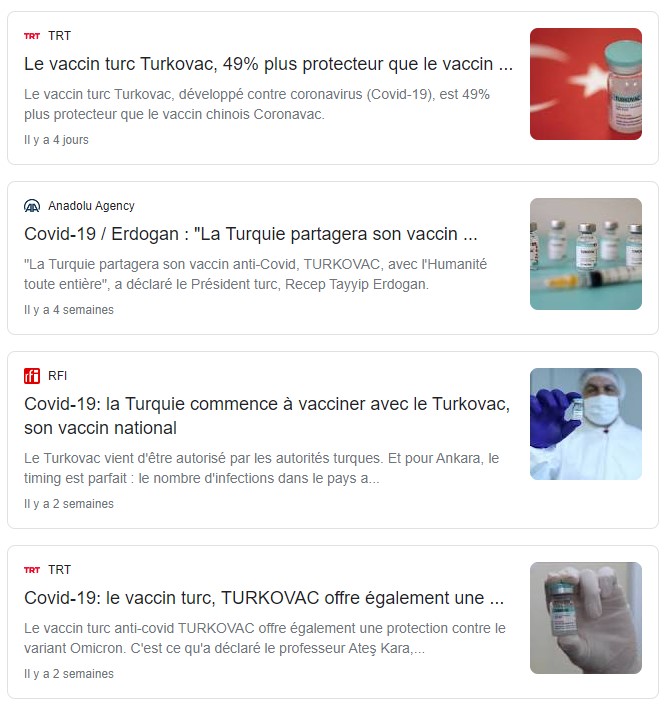 vaccin turc Turkovac