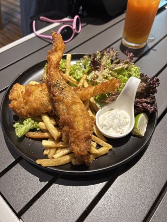 Restaurant Pineyard Malaisie - Fish and chips