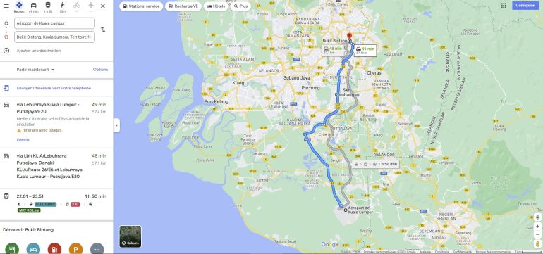 Transfert aéroport Kuala Lumpur KLIA