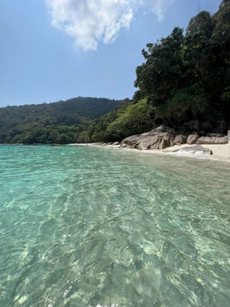 Turtle beach plage privée Malaisie