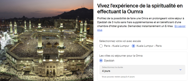 4 jours à la Mecque après la Malaisie