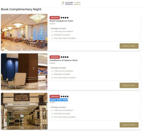 Nuit gratuite Jeddah
