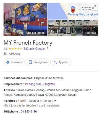 Entreprendre en Malaisie - Myfrenchfactory Langkawi